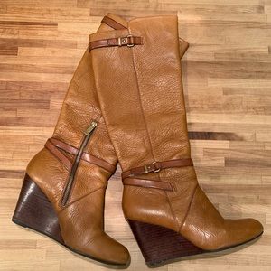 Coach Wedge Heel Adair Boots